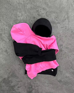 Nueva Sudadera con Capucha Personalizada para Hombre, 500 Gsm, Estilo Holgado, Impresión Puff, Sudadera Extra Grande con Cierre para Hombre - Product Image 4