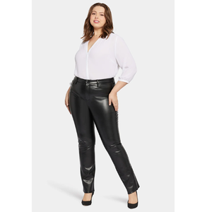 Wholesale 2026 New Fashion Ladies Sheep Skin <b>Leather</b> Trouser Pakistan Made Genuine Grain <b>Leather</b> <b>Pants</b> - Product Image 3