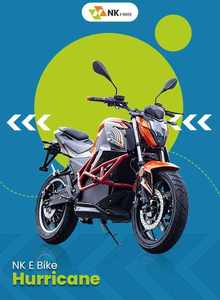 Motocicleta Eléctrica NK Hurricane con Motor BLDC de 5000W, Autonomía de 140 km, Suspensión Hidráulica y Carga Rápida - Product Image 4