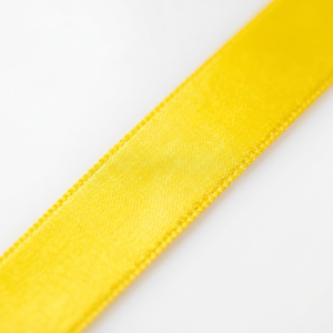 6mm Bright Yellow Single Face Satin 100% Polyester Shrink-Resistant Ribbon Wholesale 20 Rolls 8 Meter Gift Tags Bakery <b>Boxes</b> - Product Image 1