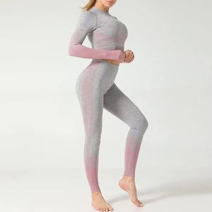 Conjuntos de Ropa Deportiva para Mujer, Ropa de Gimnasio, Fitness, Yoga, Traje Deportivo, Ropa Deportiva sin Costuras, Conjunto de Yoga para Mujer - Product Image 4