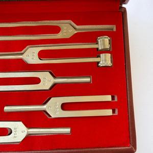 Juego de 5 Diapasones Manuales de Acero Inoxidable de Alta Calidad (C128 C256 C512 C1024 C2048) Diapasones Médicos para Chakras de Dentavex - Product Image 4
