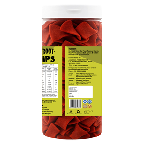 Chips de Remolacha Premium con Sabor a Tomate Picante, Namkeen, Bocadillo Saludable, Chips de Remolacha Crujientes, Bocadillo Picante y Agridulce, Empaque a Granel - Product Image 3