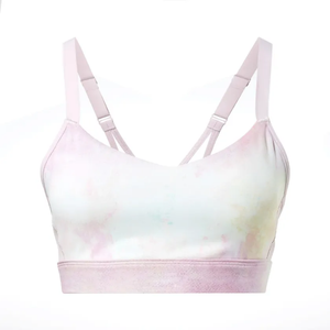 Womens High Impact Sports <b>Bra</b> Seamless Ribbed Yoga <b>Bra</b> Quick Dry Fitness Gym Workout <b>Racerback</b> Adjustable Support - Product Image 1