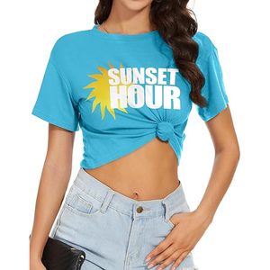 เสื้อยืดโอเวอร์ไซส์ลำลองแฟชั่นสตรีทแวร์ผ้าฝ้ายสไตล์ยุโรปสุดฮิต ขายส่งจากผู้ผลิต - Product Image 3