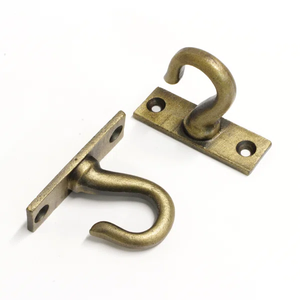 Antique Brass Swivel Wall <b>Hook</b> Heavy Duty Rotating <b>Single</b> <b>Coat</b> Hanger Vintage Zinc Alloy Metal Folding <b>Hook</b> for Closets Cabinet - Product Image 1