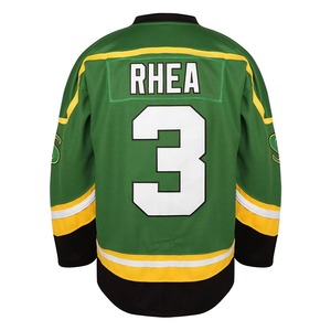 Camiseta de Hockey sobre Hielo de Invierno al por Mayor, Diseño Personalizado, Logotipo Personalizado, Absorbente de Humedad, 100% Poliéster, Cuello en V, Deportiva - Product Image 3