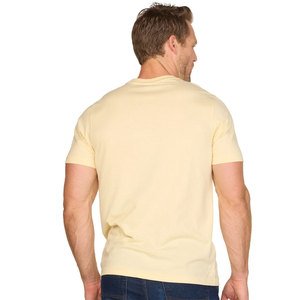 T-shirt homme en coton uni, col rond classique, manches courtes, doux, respirant, pour un usage quotidien et impression personnalisée. - Product Image 6