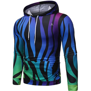 Nouvel Arrivage – Sweat à Capuche Sportif Sublimé pour Homme, Personnalisable par Impression Thermique, en Polaire Polyester, Tenue d'Entraînement 2026 - Product Image 1