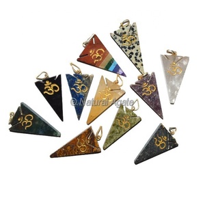 Proveedor y Mayorista de Colgantes de Amatista con Diseño de Corona, Chakra y Om, en Venta en Línea - Product Image 3