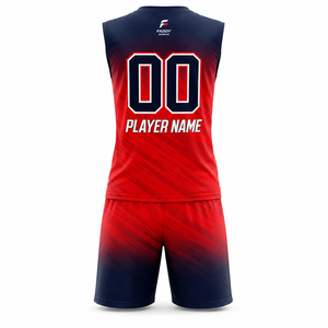 Ensemble Maillot et Short de Football Américain 7v7 Personnalisé par Sublimation, Sans Manches, pour Entraînement d'Équipe, Séchage Rapide, Tenue de Sport - Product Image 2