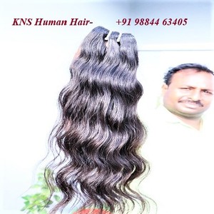 Paquetes de cabello ondulado indio natural 100%: diferentes tipos de extensiones de cabello ondulado de un solo donante sin químicos ni enredos - Product Image 2