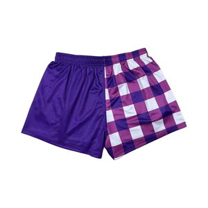 กางเกงรักบี้ OEM สำหรับฤดูร้อน ลดราคาพิเศษ ออกแบบเองได้ 男女兼用 พิมพ์ลายสองสีแบบ Sublimation ระบายอากาศได้ดี สำหรับผู้ใหญ่ - Product Image 6