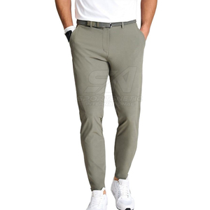 Pantalones de golf de alta calidad con costuras reforzadas y textura suave, estilo casual. - Product Image 2
