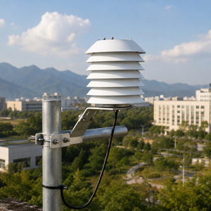 Sensor de Temperatura |   Sonda de Medición de Temperatura del Aire Exterior con Protección Contra la Radiación para Estación Meteorológica y Monitoreo Ambiental - Product Image 4