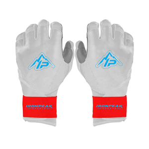Gants de frappe de baseball professionnels Ironpeak Sports, ambidextres, fermeture auto-agrippante, respirants, légers, en cuir souple de qualité supérieure - Product Image 2