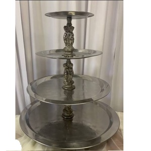 Party Table Top Decoration Metal and Wood Cup <b>Cake</b> <b>Server</b> Stand Attractive Design Customized Finishing <b>Cake</b> Stand - Product Image 5