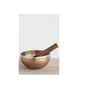 Bol chantant en laiton artisanal antique pour la méditation, la guérison, la thérapie sonore, la relaxation, l'équilibrage des chakras, le bien-être spirituel - Product Image 1