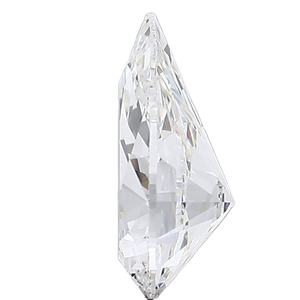 อัญมณีทรงหลวมผลิตจากควอตซ์ทรงลูกแพร์สีขาว VS2 6.79-4.30*2.86 2A การรับรอง IGI - Product Image 3