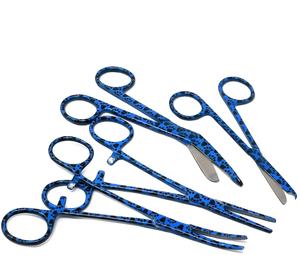 Ensemble de ciseaux à ongles colorés à motif de patte, lames tranchantes en acier inoxydable, manche rond, outils multifonctionnels pour le soin des ongles pour adultes - Product Image 4