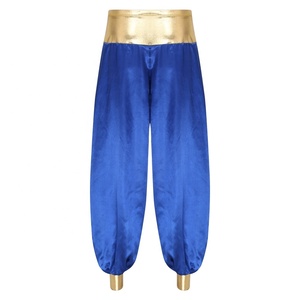 Pantalon harem <span class=keywords><strong>hippie</strong></span> magique pour homme, pantalon long lanterne, costumes cosplay du prince arabe pour la scène <span class=keywords><strong>de</strong></span> cosplay d'halloween - Product Image 5