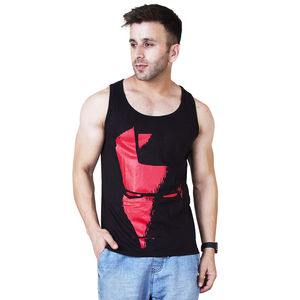 Débardeur pour homme en tricot respirant, grande taille, personnalisé, pour la salle de sport et la remise en forme - Product Image 1