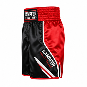 Boxing <b>Shorts</b> <b>Men</b> Muay Thai Style Breathable Quick Dry Regular Fit Gym Workouts Fighting Practice Amateur Competition Training - Product Image 3