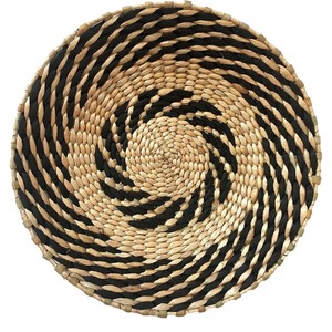 Handmade Woven Rattan Wall <b>Hanging</b> Basket Decor Round Wall Art for Living Room Bedroom & Farmhouse Style Decoration Home - Product Image 4
