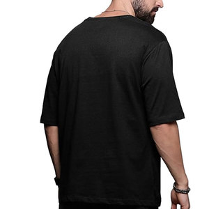 Nueva Llegada, Camiseta de Alta Calidad para Hombre, Uso en Exteriores, Talla Grande, Hombros Caídos, Manga Corta, 100% Algodón, Transpirable, Ecológica, ERIT - Product Image 2