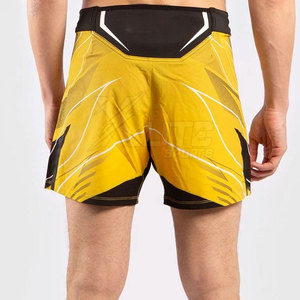 Pantalones Cortos de MMA de Primera Calidad en Spandex/Poliéster Elástico, Ropa de Entrenamiento Ligera para Gimnasio, Deportes y Sesiones de Práctica - Product Image 2