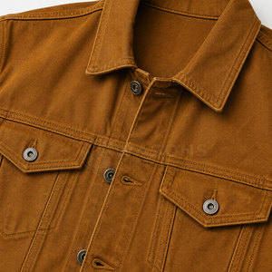 100% Cotton Made Men Winter <b>Trucker</b> <b>Jacket</b> High Quality Best Selling Soft Breathable Fabric Front Logo - Product Image 6