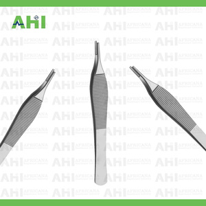 Pinzas Quirúrgicas Dentadas de Acero Inoxidable Adson de Calidad Premium, Certificadas CE, Uso en UCI, Clase I, Hechas en Pakistán - Product Image 6