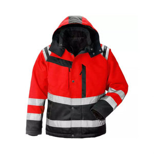 Chaqueta de Trabajo Reflectante de Alta Visibilidad para Hombre Rock Creek, Certificada CE, con Impresión Serigrafiada, Resistente a Desgarros, con Detección de Agujas, de Poliéster, de Seguridad - Product Image 3