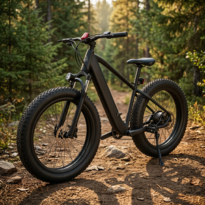 Premium Carbon Fiber <b>Frame</b> <b>Fat</b> Tire Electric Mountain Bike 27.5 Inch All Terrain <b>Ebike</b> 12 Speed Suspension Hydraulic Disc Brakes - Product Image 3