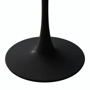 Modern Geometric Aluminium Eco-Friendly <b>Coffee</b> <b>Table</b> <b>Black</b> <b>Round</b> Shape Indoor Living Room Furniture Durable Design - Product Image 2