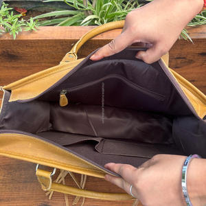 ¡Novedad de 2025! Bolso de mano de cuero de vaca genuino con herramientas manuales de girasol, bolso de mano oculto, bolso de mano de cuero tallado occidental - Product Image 6