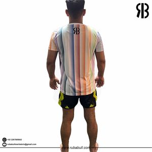 Camiseta Deportiva Unisex Rubabull de Alto Rendimiento, Secado Rápido, Impresión Personalizada, para Fitness, Entrenamiento, Running, Gimnasio, Tela Drifit - Product Image 5