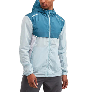 Quick Dry <b>Lightweight</b> Packable Training Wear Tracksuit Outdoor Sports <b>Running</b> Track <b>Jacket</b> Plus Size USA Athletic Windbreaker - Product Image 2