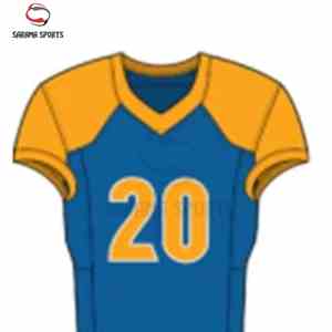 Uniforme de football américain de style moderne avec service OEM, tenue d'équipe, uniforme de football américain fabriqué en 100 % polyester - Product Image 4