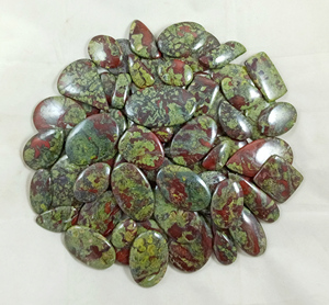 Vente en gros de pierres précieuses semi-précieuses naturelles, quartz jaspe dragon, cabochon, haute qualité, tailles personnalisables, bijoux - Product Image 5