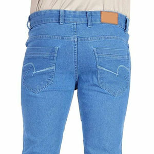 Jeans pour hommes, coupe slim, jeans classiques, denim de créateur, prix fabricant, jeans en denim délavé, pantalon droit pour hommes - Product Image 4