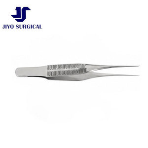 Professional Ophthalmic Troutman-Barraquer Colibri Corneal Forceps 2.875 Inch 0.12 mm Fine Tips with 1x2 <b>Teeth</b> - Product Image 1