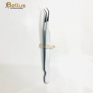 Pinzas para Pestañas Bellus International con Punta Suave y Agarre de Diamante, Duraderas, Multicolores, de Acero Inoxidable, 12-14 cm, para Pestañas y Cejas - Product Image 6