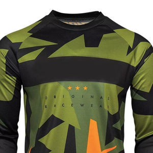 Jersey de Motocross Personalizado de Secado Rápido, Resistente al Viento y Transpirable para Verano/Invierno - Diseña Tu Propia Camiseta para Motociclismo y Carreras - Product Image 3