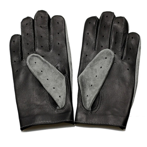 Guantes de Conducción de Cuero de Alta Calidad al por Mayor con Patrón de Piel de Ciervo, Protección de Palma, Antideslizantes, Dedos Completos, Ligeros y Transpirables - Product Image 5