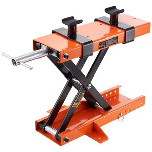 Spilla di sicurezza in acciaio da 500 kg sollevatore a forbice centrale per bici da strada Cruiser moto da turismo per moto da turismo - Product Image 1