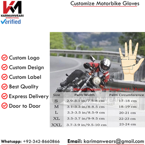 Guantes Profesionales de Motocross MTB, Guantes de Ciclismo Todoterreno con Protección Completa para los Dedos, con Palma Antideslizante y Acolchado Absorbente de Impactos - Product Image 5