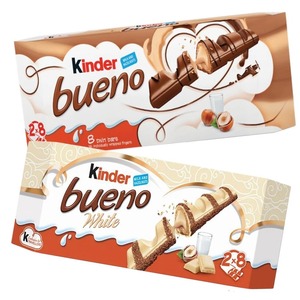 Barra de chocolate Kinderr Bueno con oblea crujiente y relleno de crema suave de avellanas recubierta de rico chocolate con leche - Product Image 3