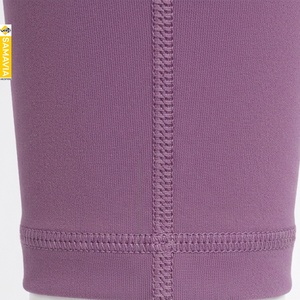 Conjuntos de Yoga SAMAVIA para Hombre, de Alta Calidad, 2 Piezas, Color Morado Sólido, Leggings Largos de Cintura Media, Top Corto, Transpirable y Ecológico - Product Image 6