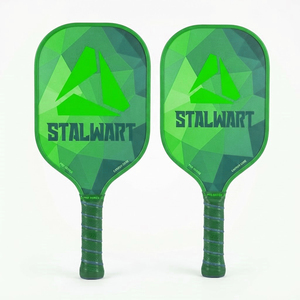 Raquette de pickleball Stalwart, forme standard, noyau en nid d'abeille à 40 trous, écologique, légère, antidérapante, pour l'entraînement, adultes, toutes saisons - Product Image 3
